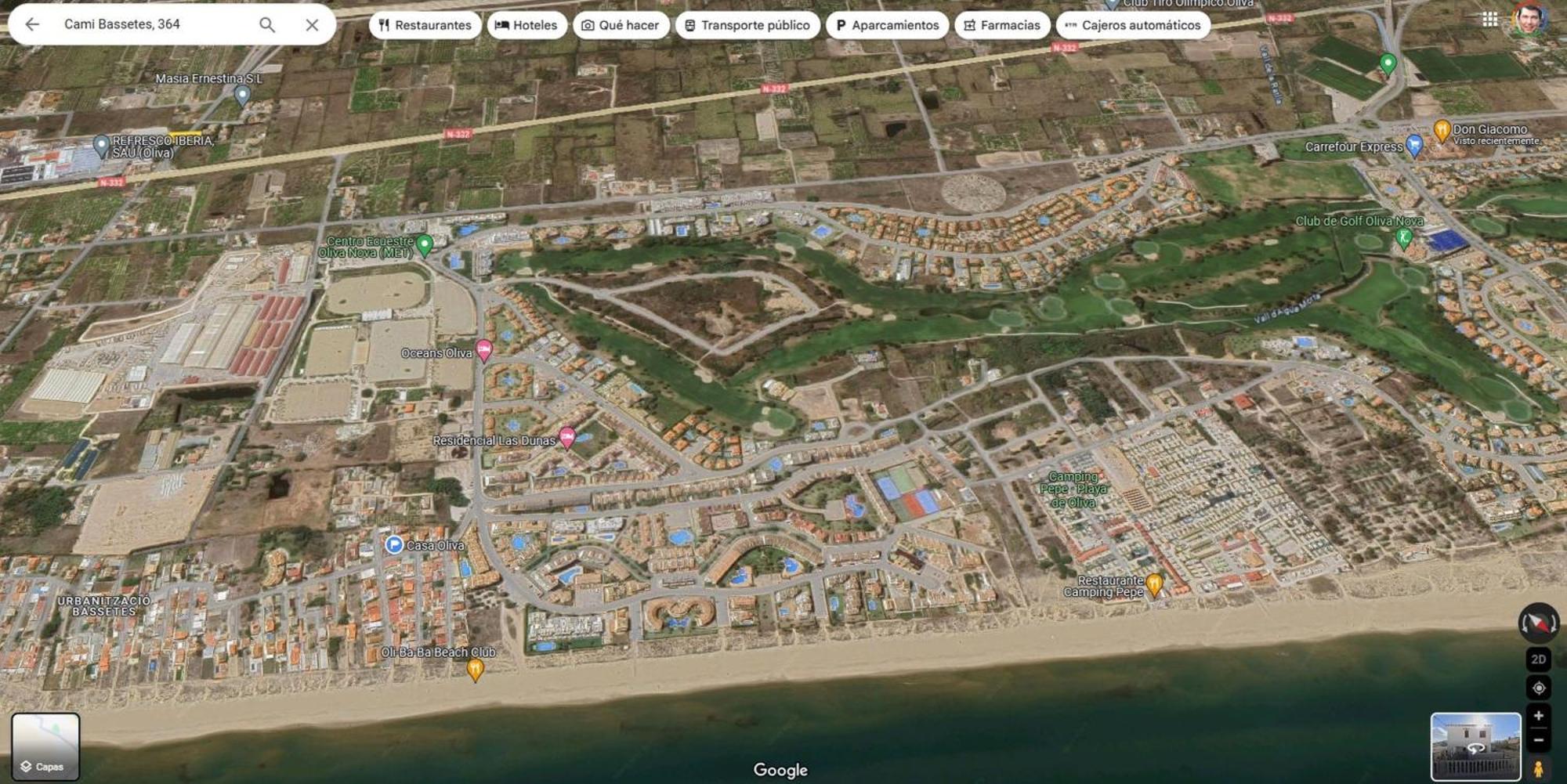Casa De Playa En Oliva Al Lado Del Met Y Campo De Golf 빌라 외부 사진